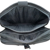 Tumi Alpha 3 Black Nylon Handles & Shoulder Strap T-Pass Laptop Briefcase Sz L