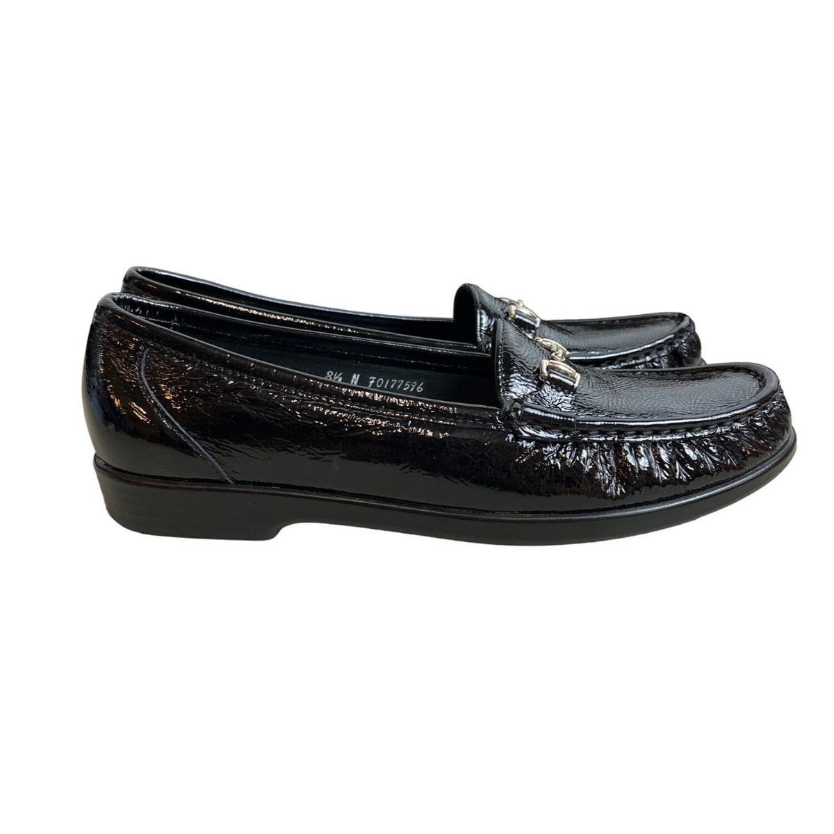 Simplify Women's Black Slip On Comfort Loafers Sz 8.5 Narrow- NWB