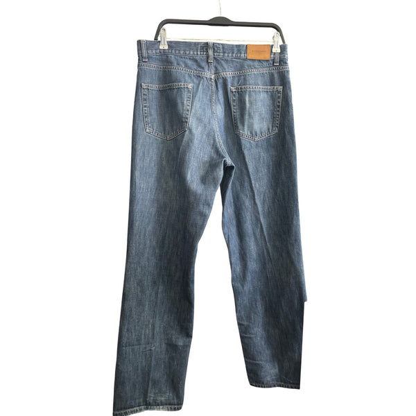 Burberry Mens Blue Denim Jeans 34R Italian Made Casual Style