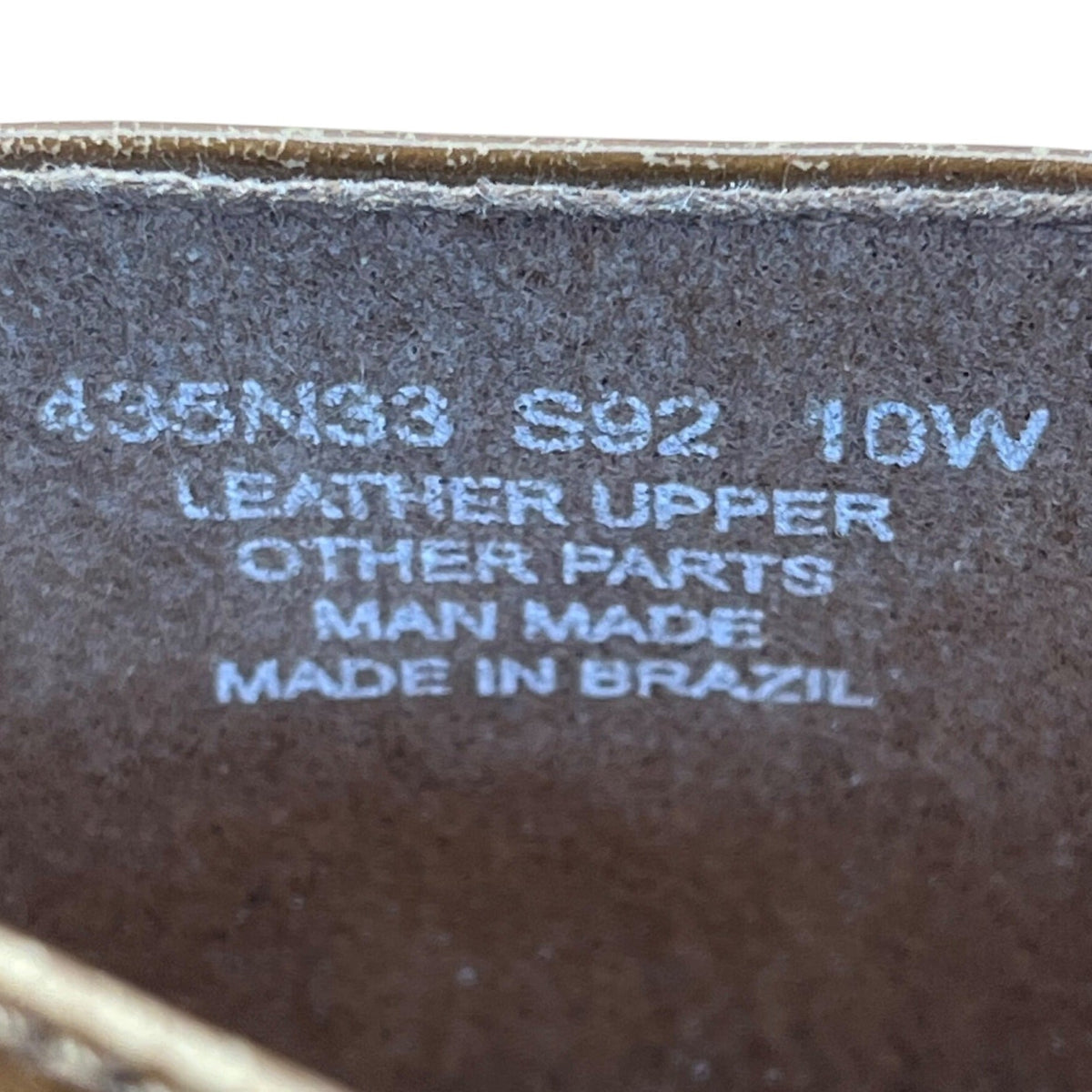 Naturalizer Women’s Brown Leather With Buckle Detail Heeled Loafers Size 10W