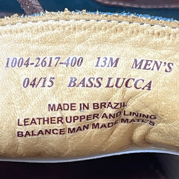 G.H Bass & Co. Men’s Navy Blue Bass Lucca On Board Loafers Sz 13M - NWB