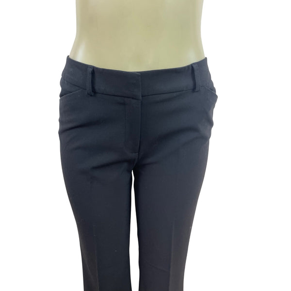 Kenar Womens Black Stretch Cropped Dress Pants Size 4 - New