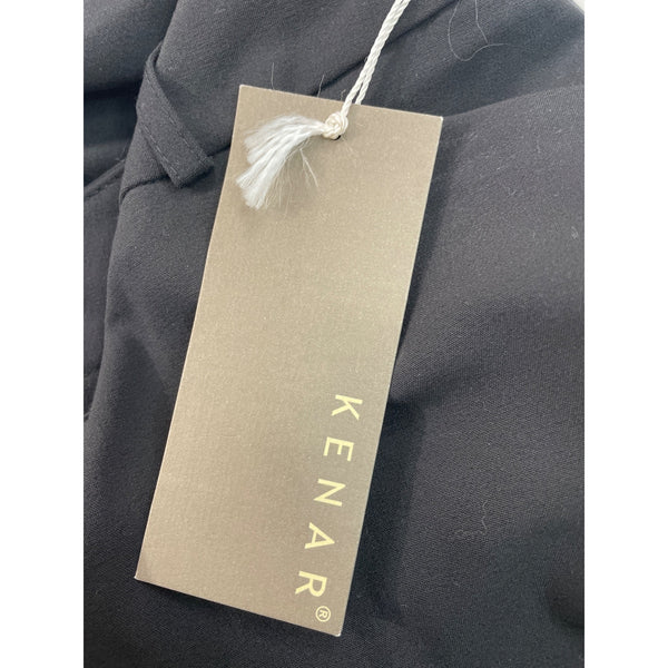 Kenar Womens Black Stretch Cropped Dress Pants Size 4 - New