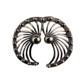 Victoria Pony Mexican Sterling Silver Vintage Brooch Handcrafted Womens Pin