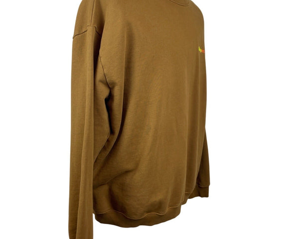 Supervsn Studios Brown Crewneck Sweatshirt & Jogger Set Loose Fit Size XXL