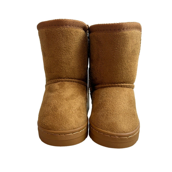 Bebe Toddler Girl's Brown Winter Boots Sz 5