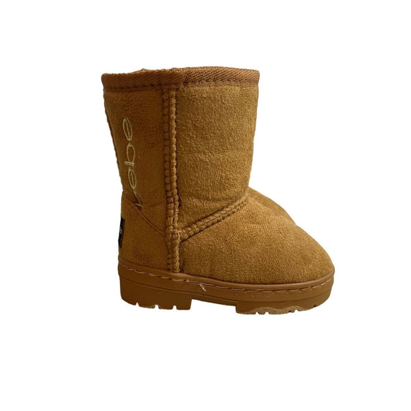 Bebe Toddler Girl's Brown Winter Boots Sz 5