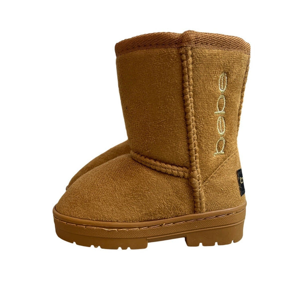 Bebe Toddler Girl's Brown Winter Boots Sz 5