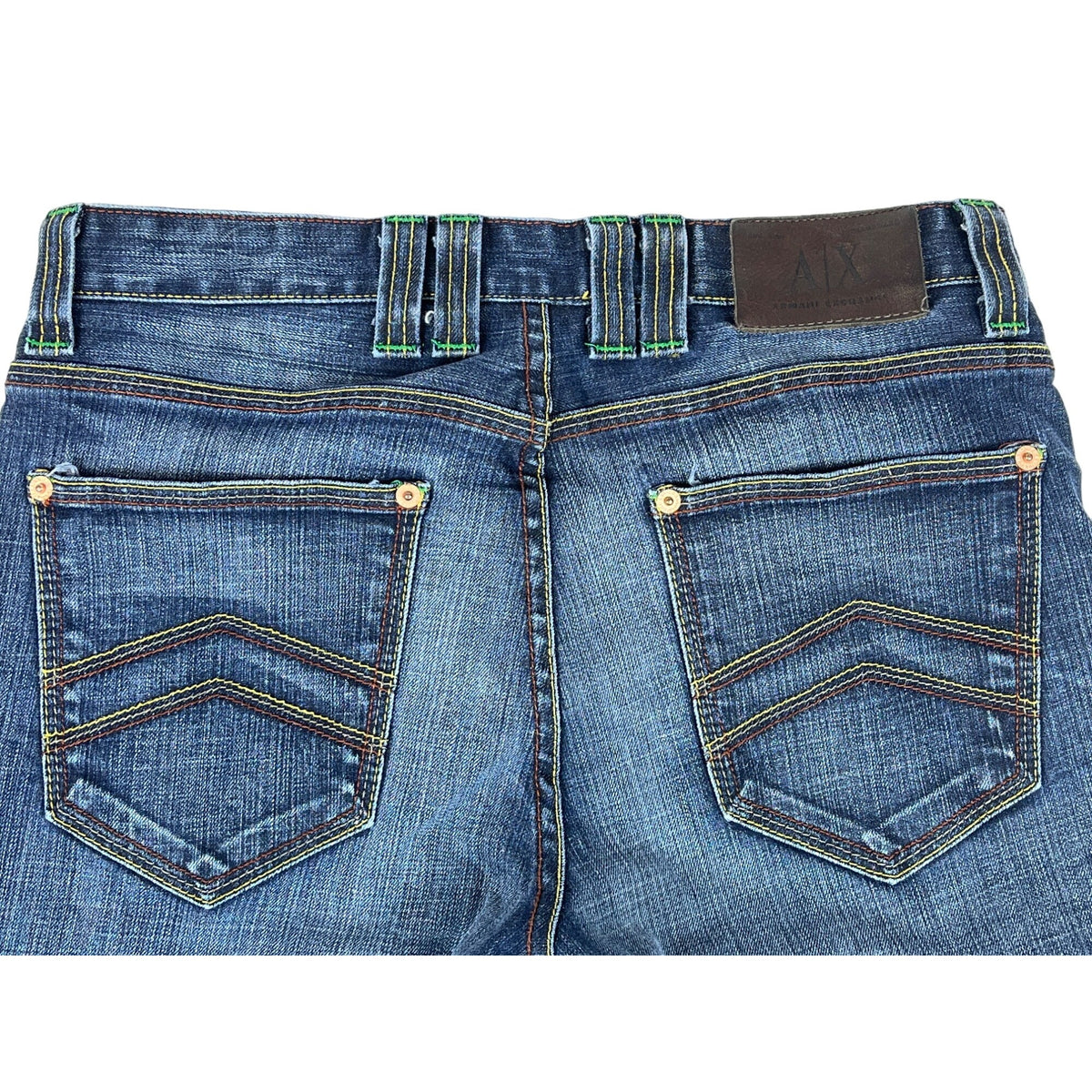 Armani Exchange Men's Blue Straight Regular Fit Jean Sz 30