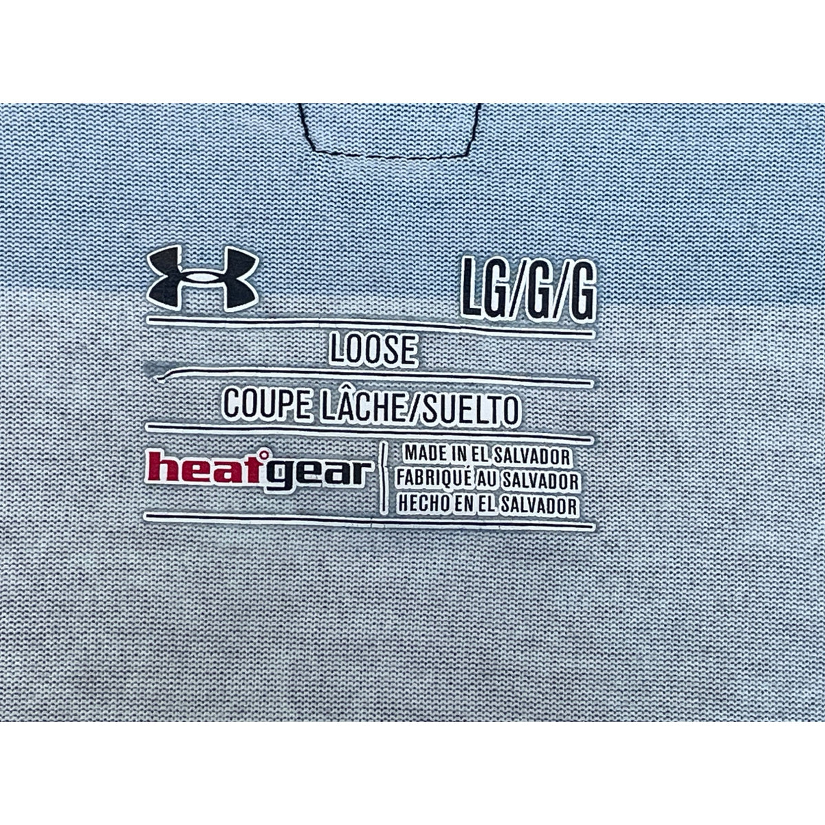 Under Armour Mens Blue & Green Striped Loose Fit HeatGear Tank Top Size L