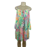 Lilly Pulitzer Women’z Colorful Boho Off-Shoulder Dress Size S - New