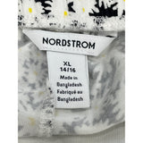 Nordstrom Floral Sleeveless Tie-Back Girls Jumpsuit W/ Pockets Size XL