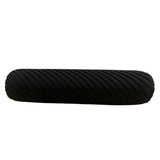 Vintage Black Pleated Clutch With Gold-Tone Clasp & Interior Pocket