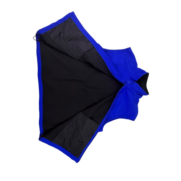 St.John’s Bay Mens Blue Zip-Up Vest Lightweight Outerwear Size XXL - New