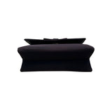 Vintage Lewis Dark Red Bow Accent & Snake Chain Strap Evening Clutch Bag Sz S