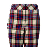 Lands End Womens Multicolor Plaid Pants Size 12 - New
