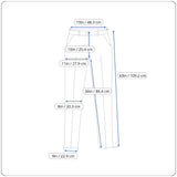 Lands End Womens Multicolor Plaid Pants Size 12 - New