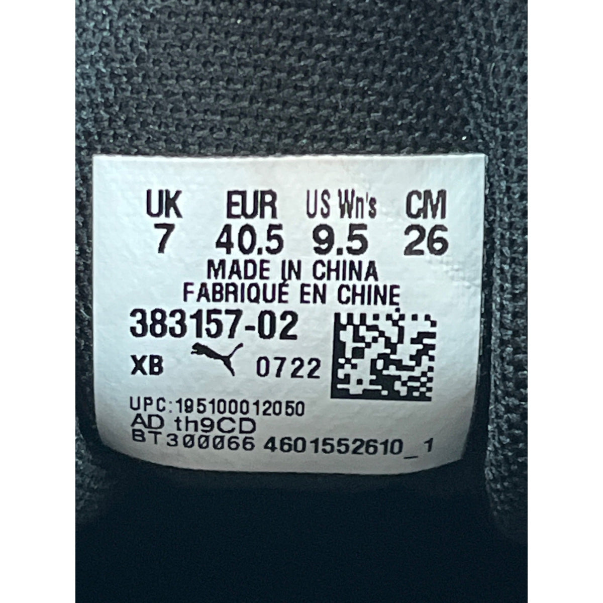 Puma Women’s Puma Black Leather Cali Dream Sneakers Size 9.5