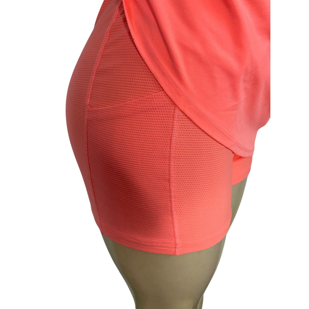 Athleta Girl Coral Strappy Back Dress With Built-In Shorts Size XXL/16 - New