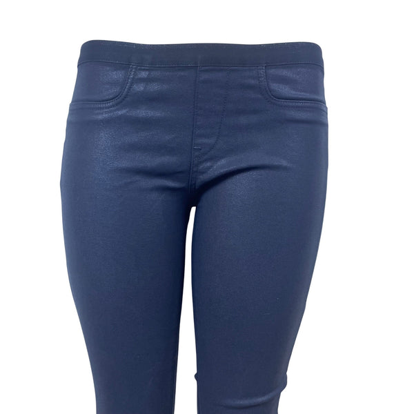 Helmut Lang Women’s Dark Grey Tencel Cotton Pants Slim Fit Stretch Size 28