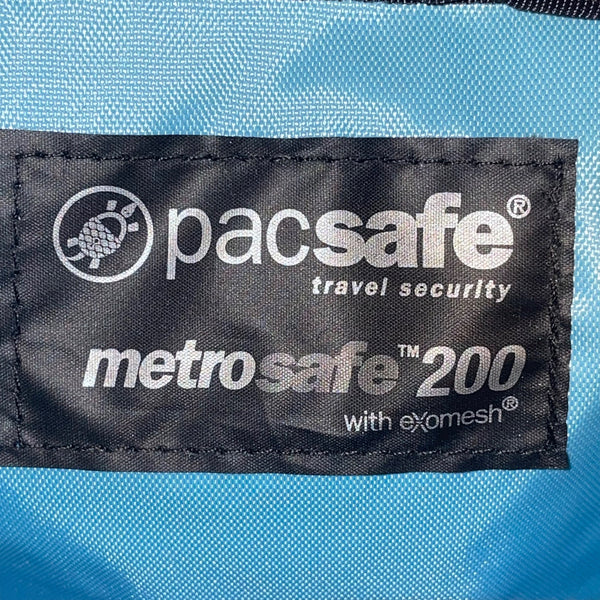 Pacsafe Brown Anti-Theft Adjustable Strap Slashproof Snatchproof Crossbody Bag