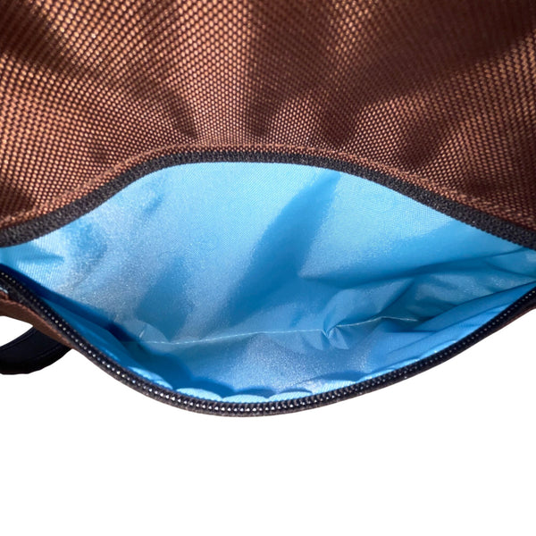 Pacsafe Brown Anti-Theft Adjustable Strap Slashproof Snatchproof Crossbody Bag