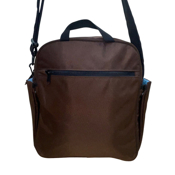 Pacsafe Brown Anti-Theft Adjustable Strap Slashproof Snatchproof Crossbody Bag