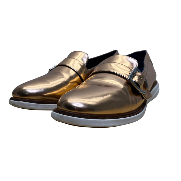 Cole Haan Women’s Rose Gold Metallic Leather Grandevolution Loafers Size 8.5