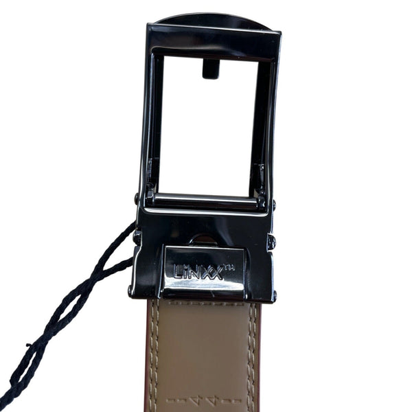 Mio Marino Genuine Leather Mens Adjustable Ratchet Belt Brown Customizable