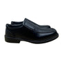 Sonoma Boys Black Faux Leather Slip-On Memory Foam Comfort Loafers Size 5