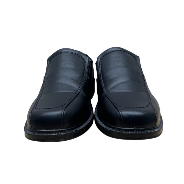 Sonoma Boys Black Faux Leather Slip-On Memory Foam Comfort Loafers Size 5
