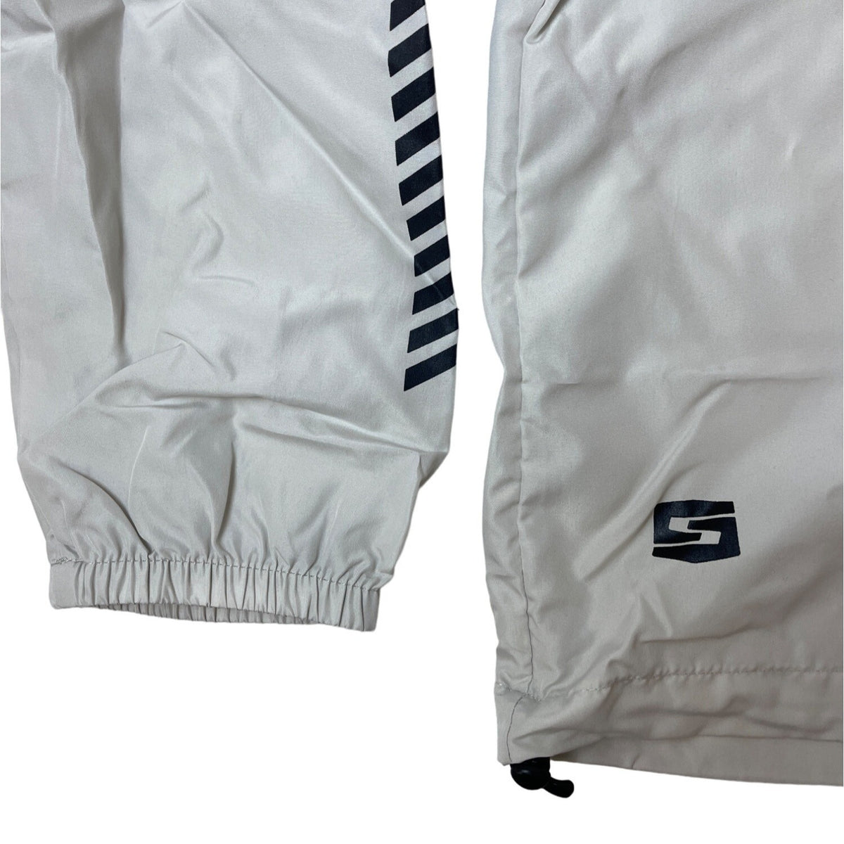 Speed Society Men's White Ivory Windbreaker Jacket Sz XXL