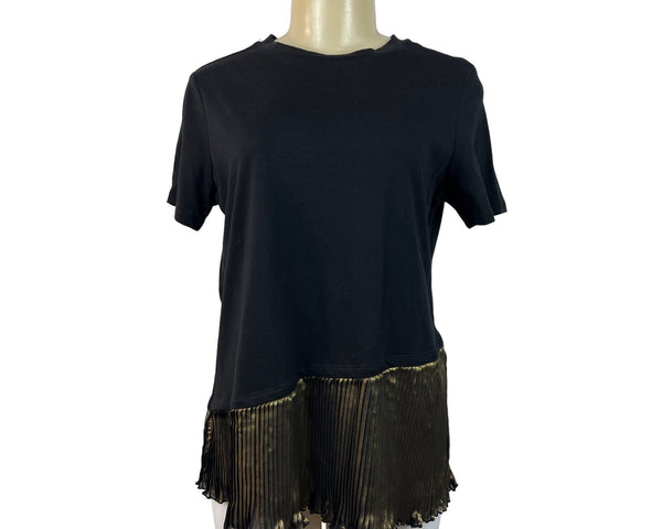 Lord & Taylor Women's Black T-Shirt Sz XS