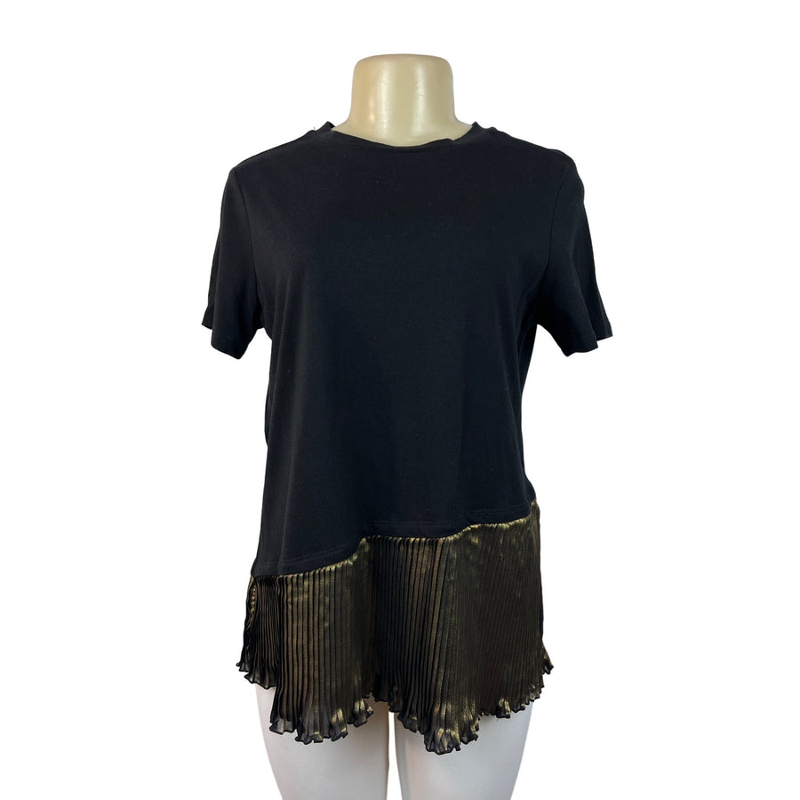 Lord & Taylor Women's Black T-Shirt Sz XS