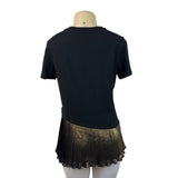 Lord & Taylor Women's Black T-Shirt Sz XS