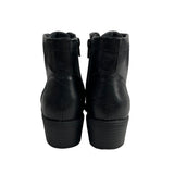 Euro Soft Women's Black Chesna Zip Ankle Booties Sz 7M