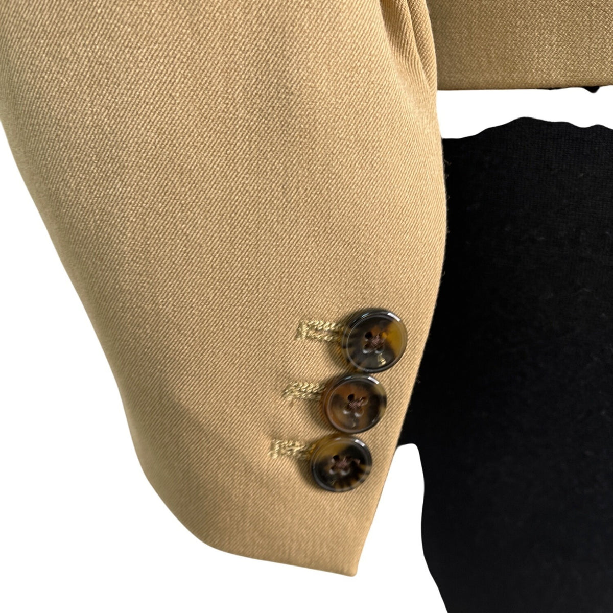 J.Crew Women’s Tan Blazer With Two-Button Closure Sz S - New