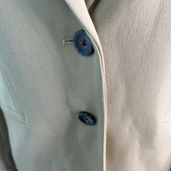 J.Crew Women’s Tan Blazer With Two-Button Closure Sz S - New