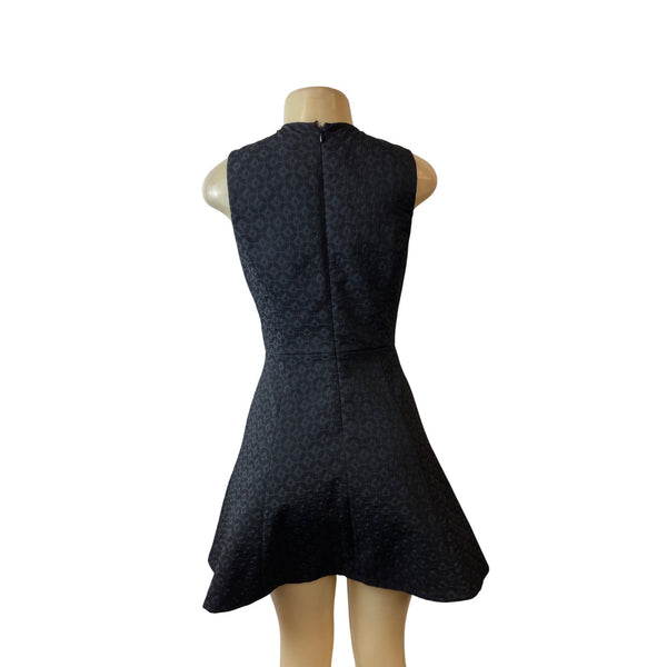 Theory Womens Black Sleeveless Fit & Flare Dress Size 2 NEW