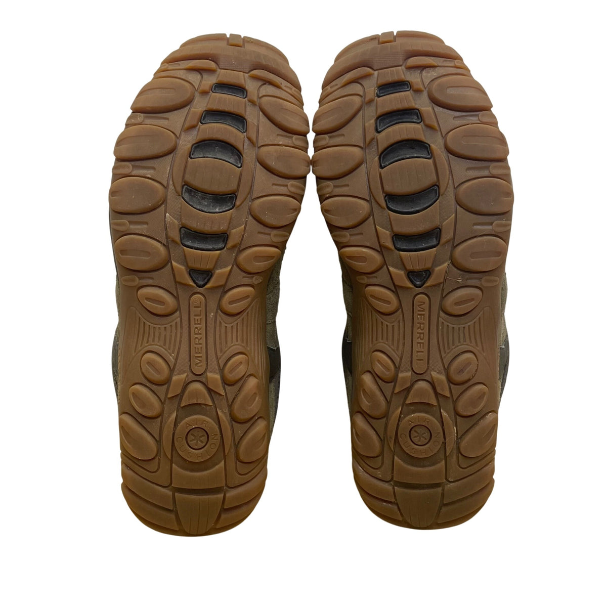 Merrell Men’s Olive/Moss Mesh & Suede Performance Outdoor Hiking Shoes Size 10.5