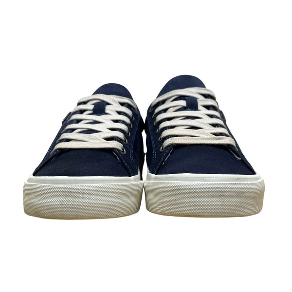 Taos Women's Navy Canvas With Zipper & Lace-Up Closure 2 Soul Sneakers Size 6