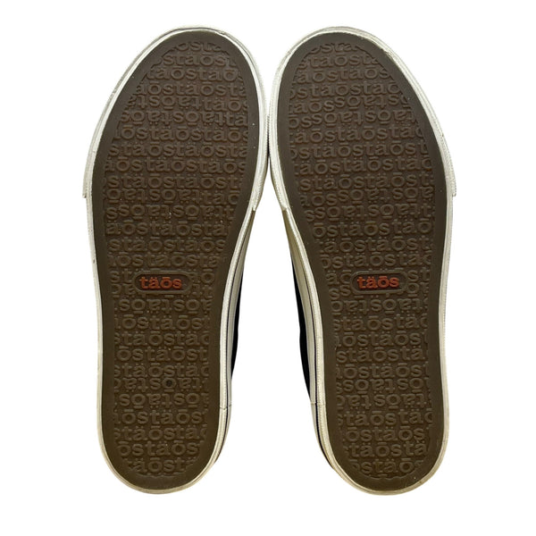 Taos Women's Navy Canvas With Zipper & Lace-Up Closure 2 Soul Sneakers Size 6