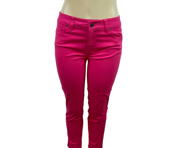 Talbots Womens Pink Mid-Rise Skinny Jeans Sz 6/28 - New