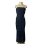 Tadashi Women's Black Stretchable Stripless Eavening Dress Sz M