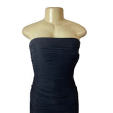 Tadashi Women's Black Stretchable Stripless Eavening Dress Sz M