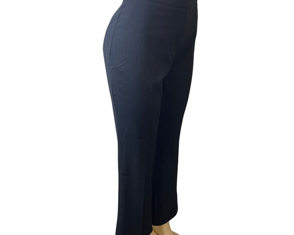 Dana Buchman Women's Black Mid Rise Bootcut Pants Sz 8 - NWT