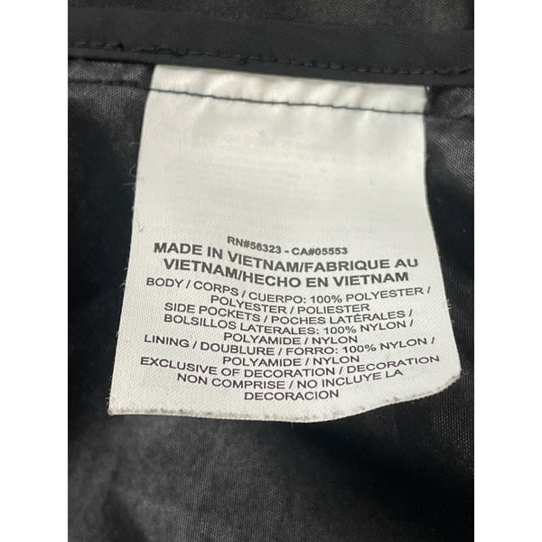 Nike Mens Black Polyester Jacket Long Sleeve Lightweight Design Size L