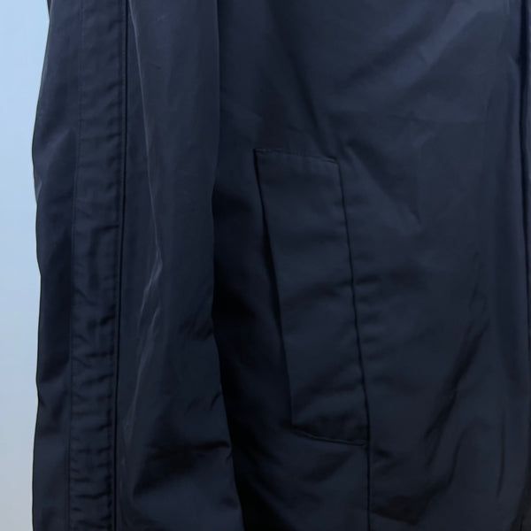 Nike Mens Black Polyester Jacket Long Sleeve Lightweight Design Size L