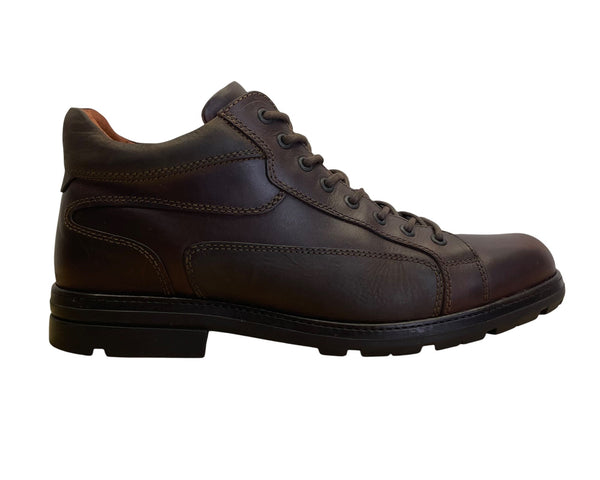 Johnston & Murphy Men’s Dark Brown Rawles Leather Boots Size 12M
