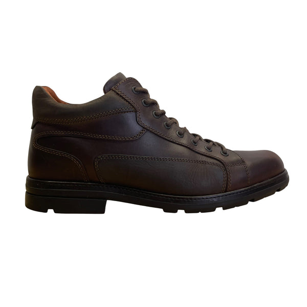 Johnston & Murphy Men’s Dark Brown Rawles Leather Boots Size 12M